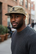 Tan 5 Panel Hat