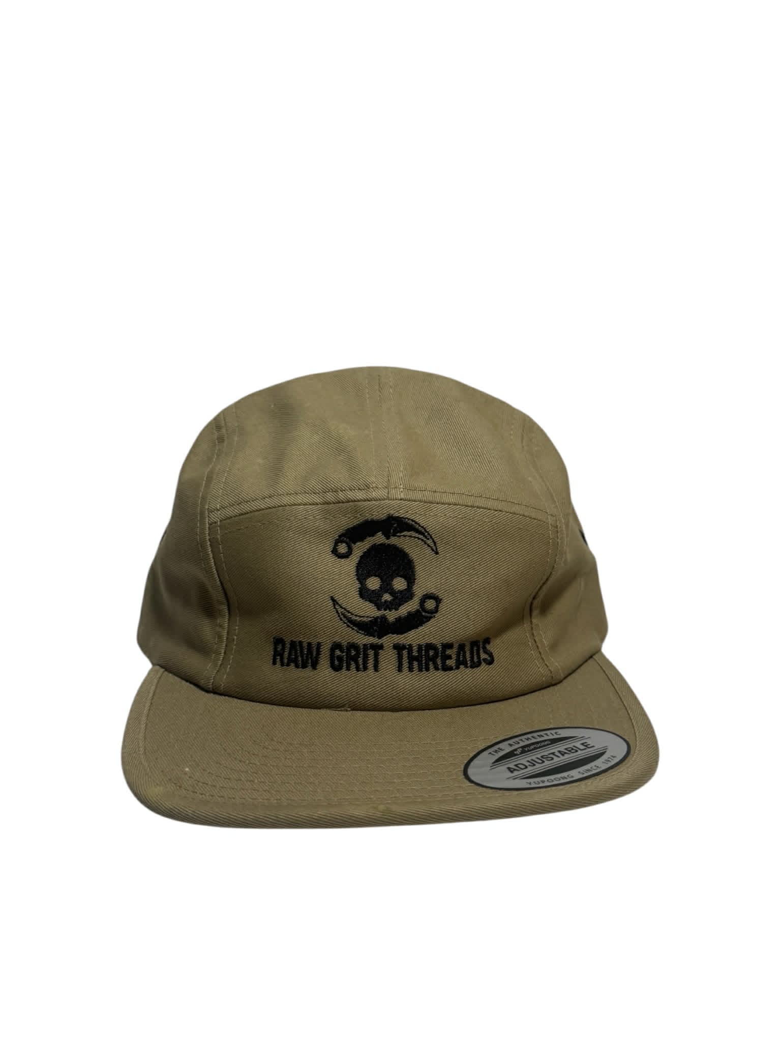 Tan 5 Panel Hat